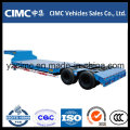 Semi-remolque de cama baja Tri-Axle 55ton de Cimc 3 para la venta